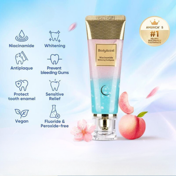 BodyAccel - Pastă de dinți cu Niacinamida